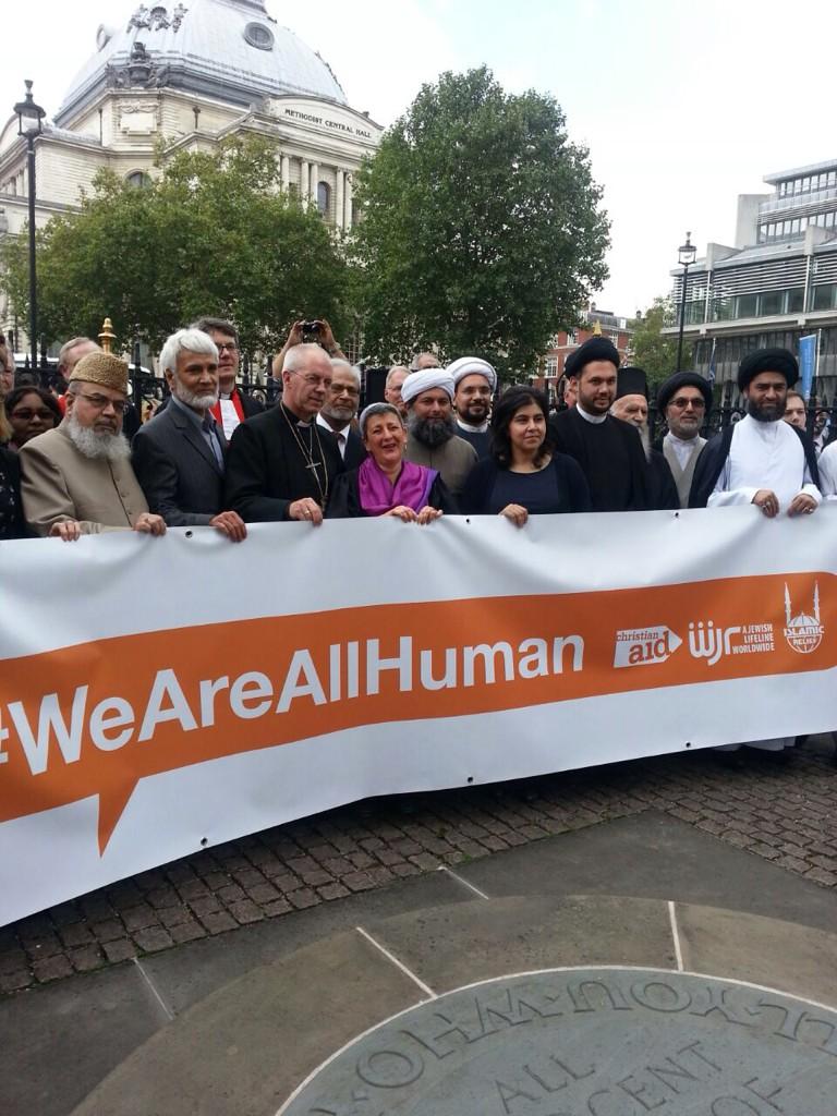 Muslim Council of Britain demo